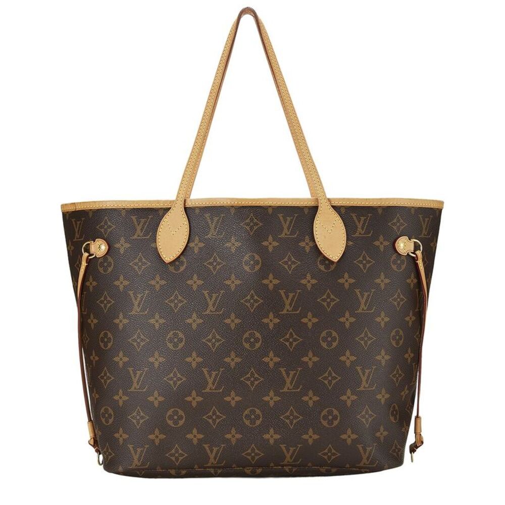 Louis Vuitton Brown Monogram Canvas Neverfull Mm (Authentic Pre-Loved)